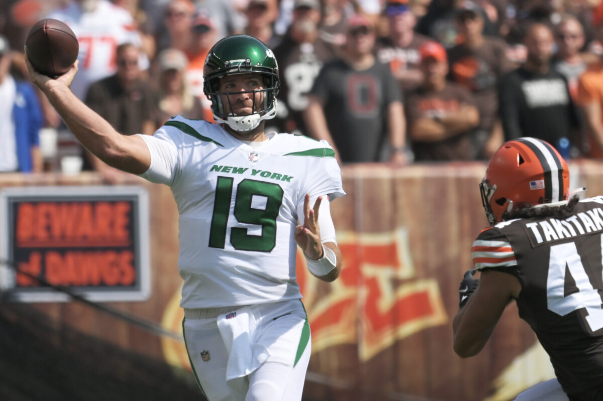 First-half thoughts from Jets vs. Browns: Wilson involved, Jets tied at half with Browns