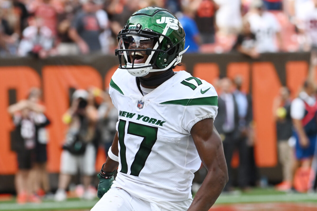 Garrett Wilson puts up big numbers, catches game-winning TD for Jets