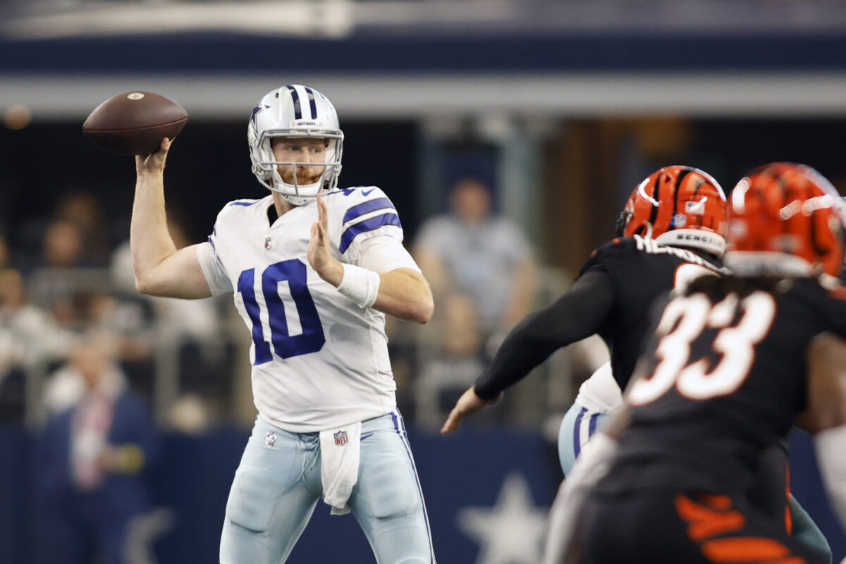 What a Rush! Backup QB leads Cowboys to 20-17 last-second win over Bengals