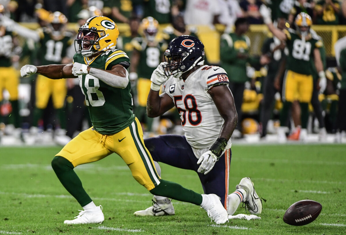 Two-play stretch in a tough spot sparked Packers offense vs. Bears