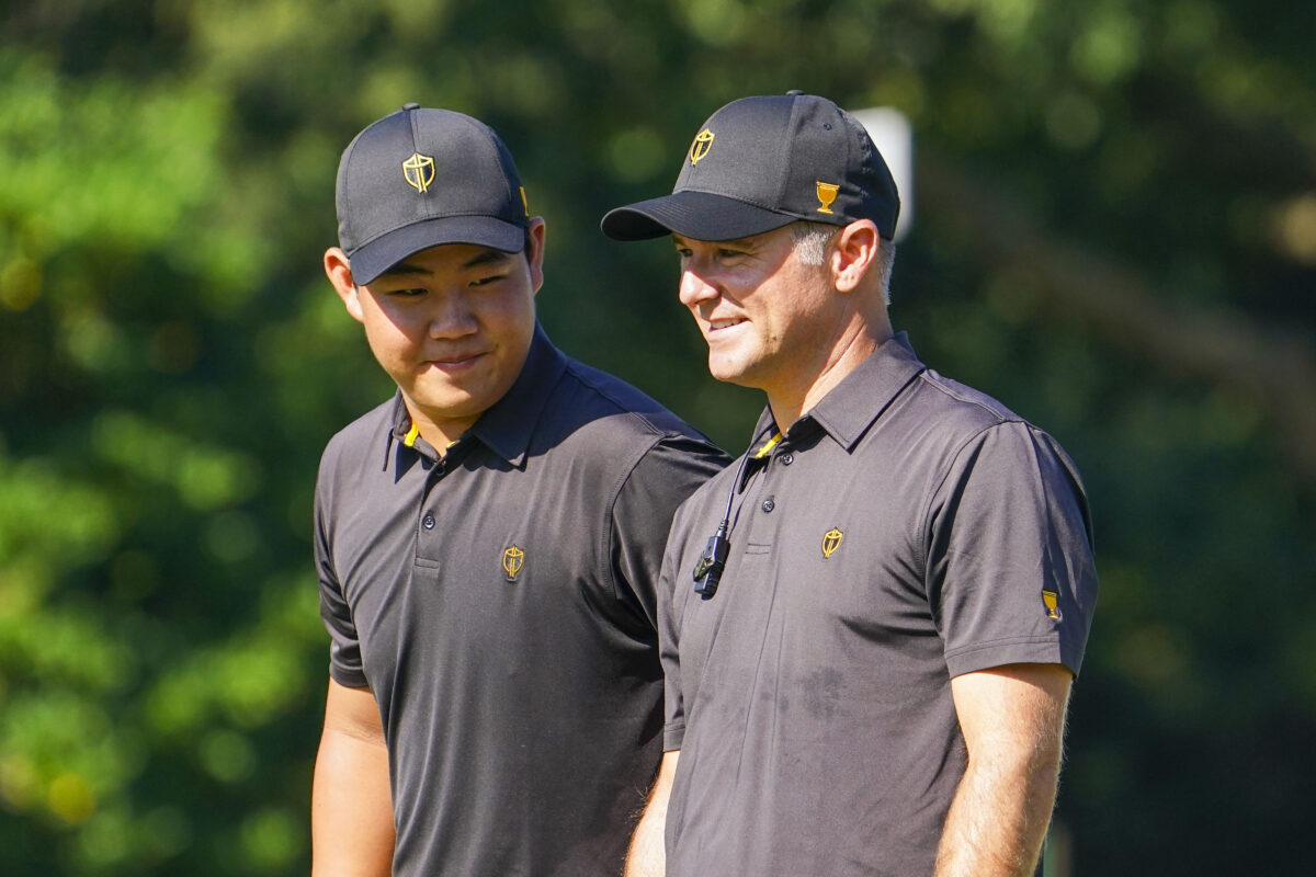 How did Trevor Immelman get his International Presidents Cup team to mesh? Hard work, planning and a big dose of rookie Tom Kim.