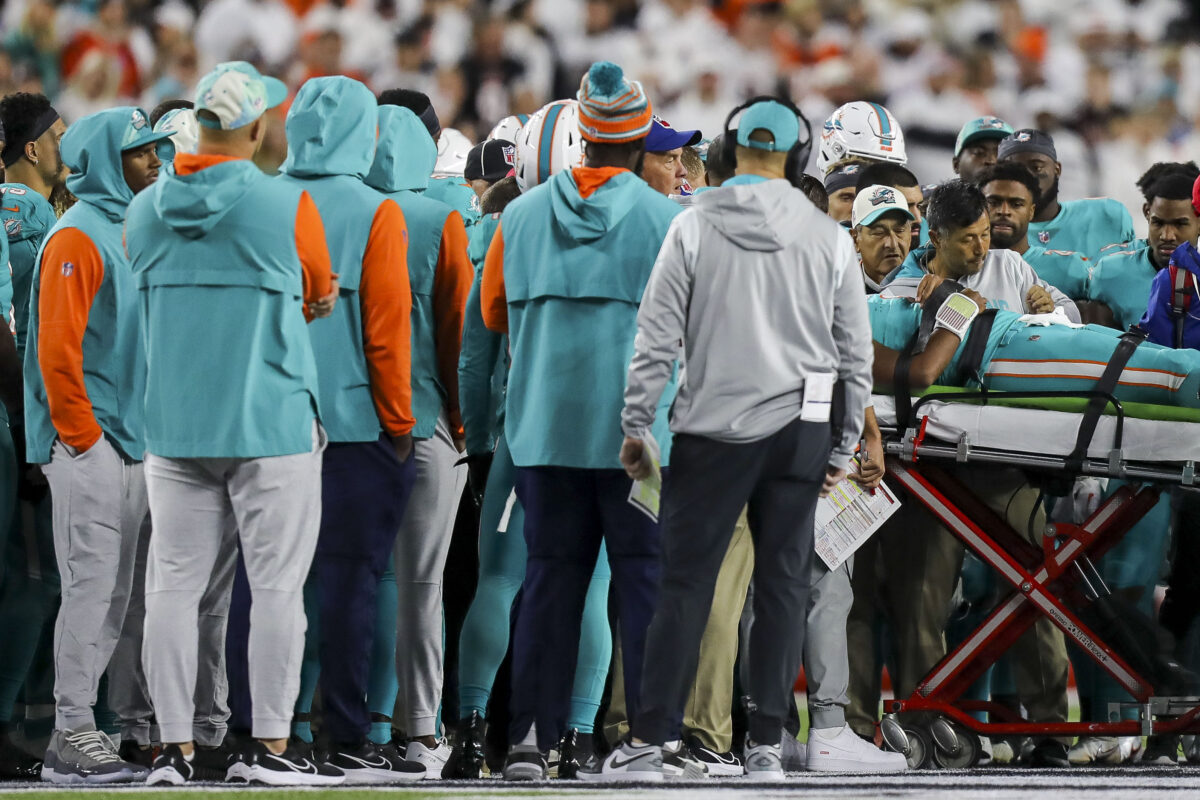 Ravens head coach John Harbaugh unimpressed with Dolphins’ concussion protocol
