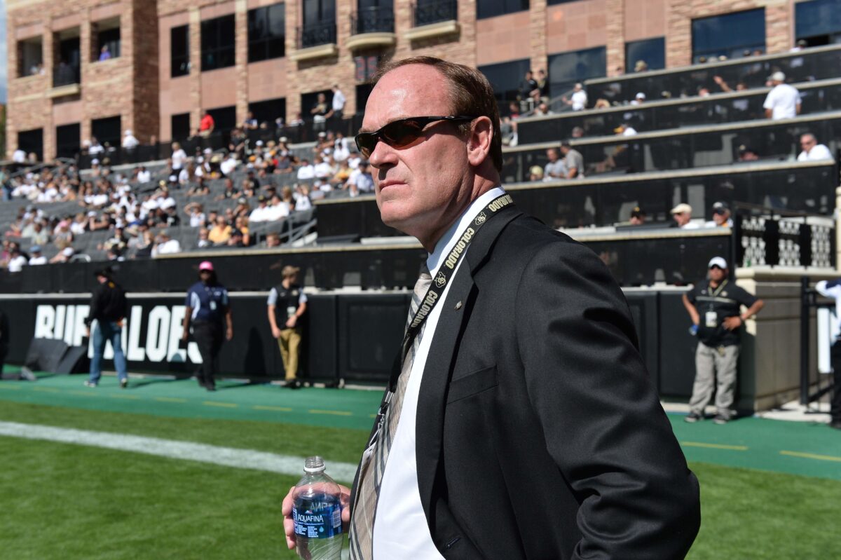 Rick George releases statement on Colorado football’s struggles