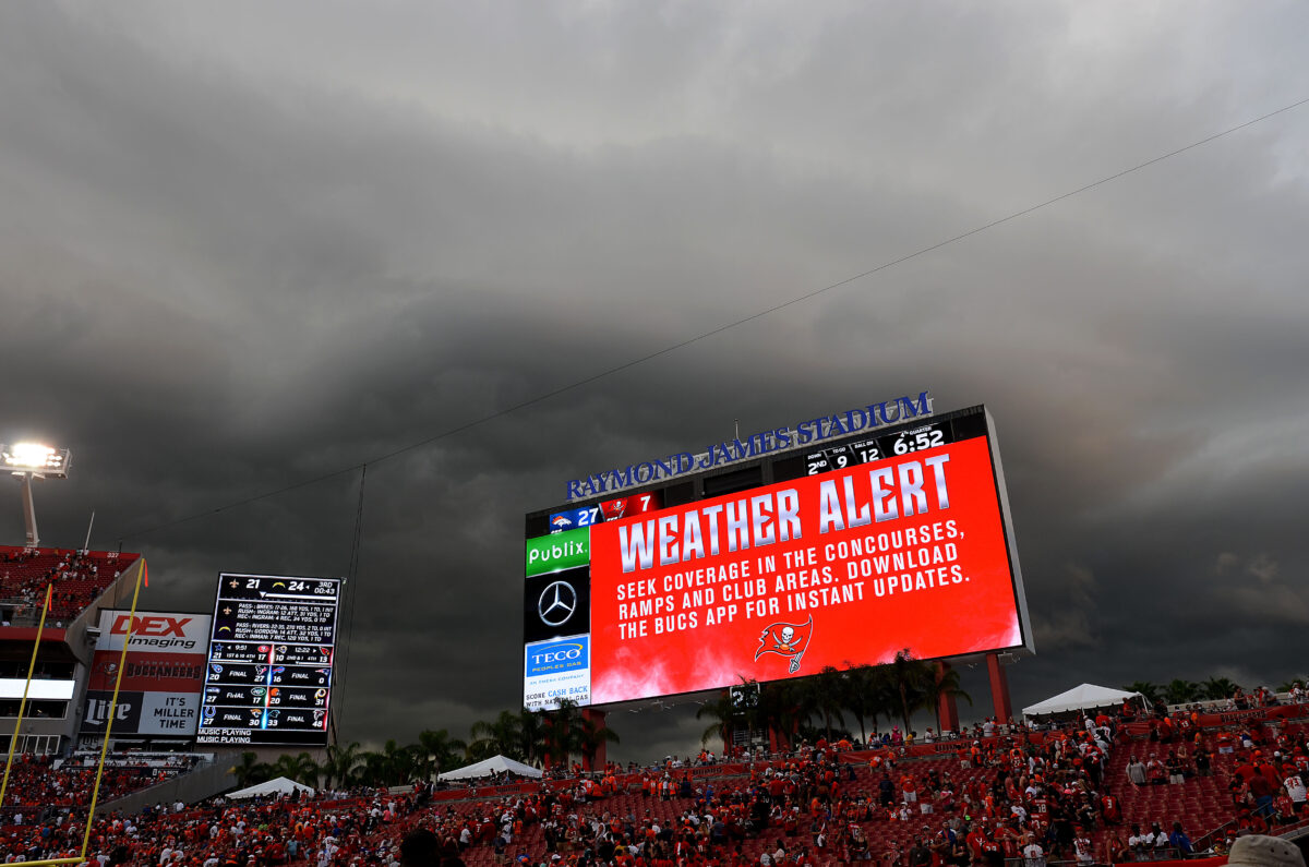 Bucs vs. Chiefs might have to move to another city due to Hurricane Ian