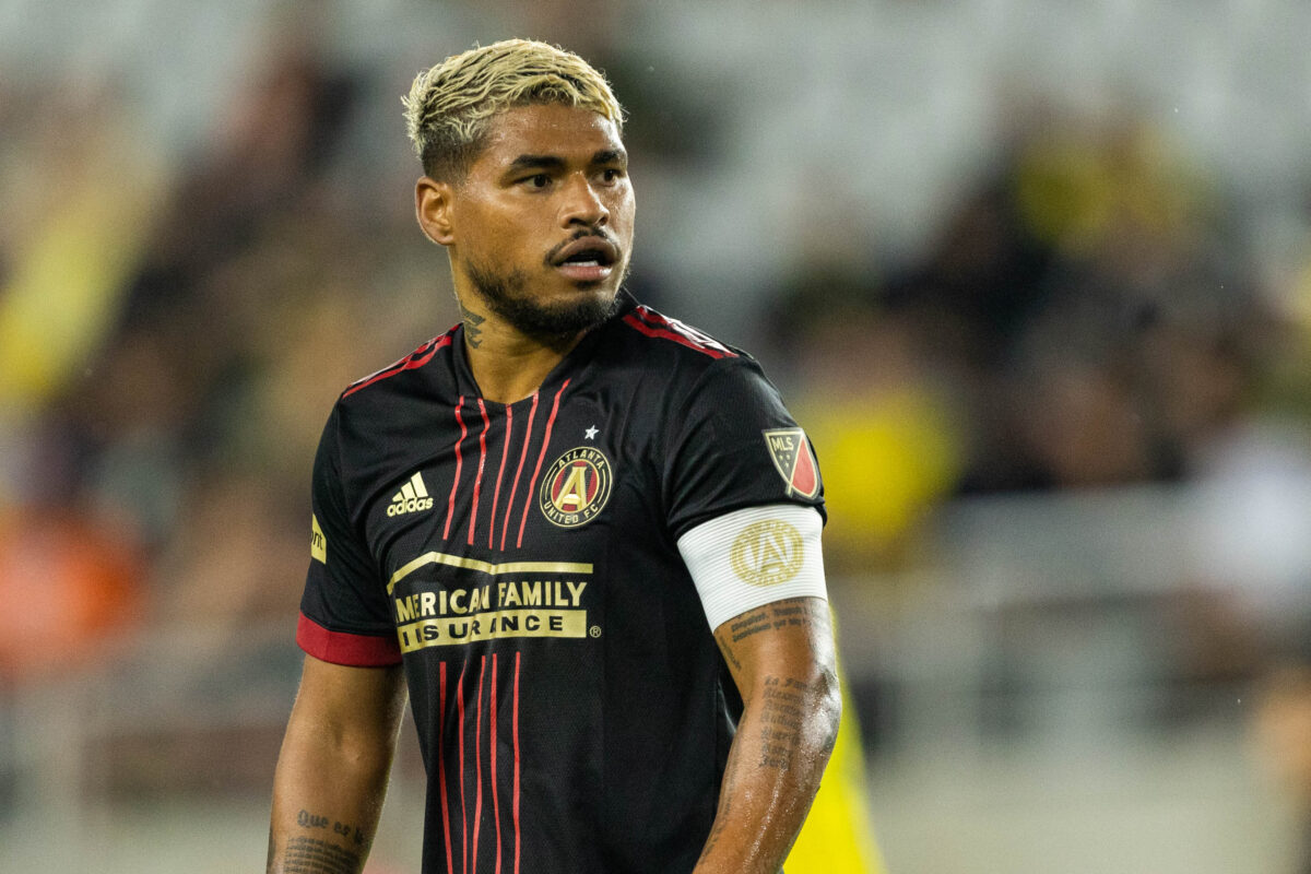 Josef Martínez suspended for a week, reportedly for flipping over a table of chicken and rice
