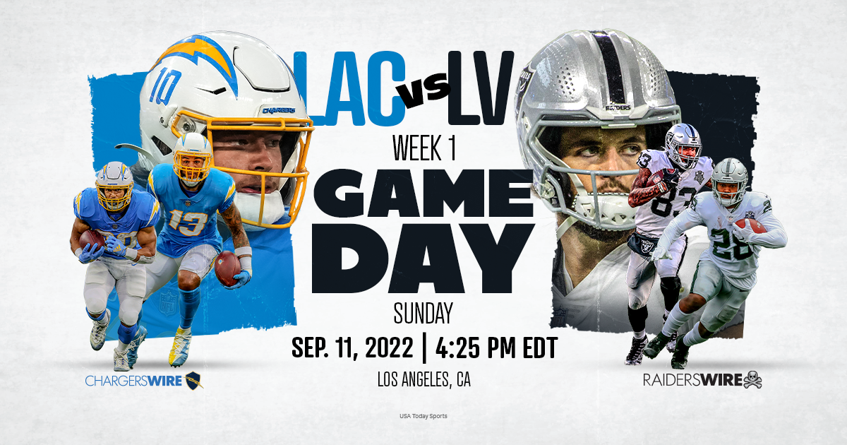 How to watch, listen, stream, wager Chargers vs. Raiders