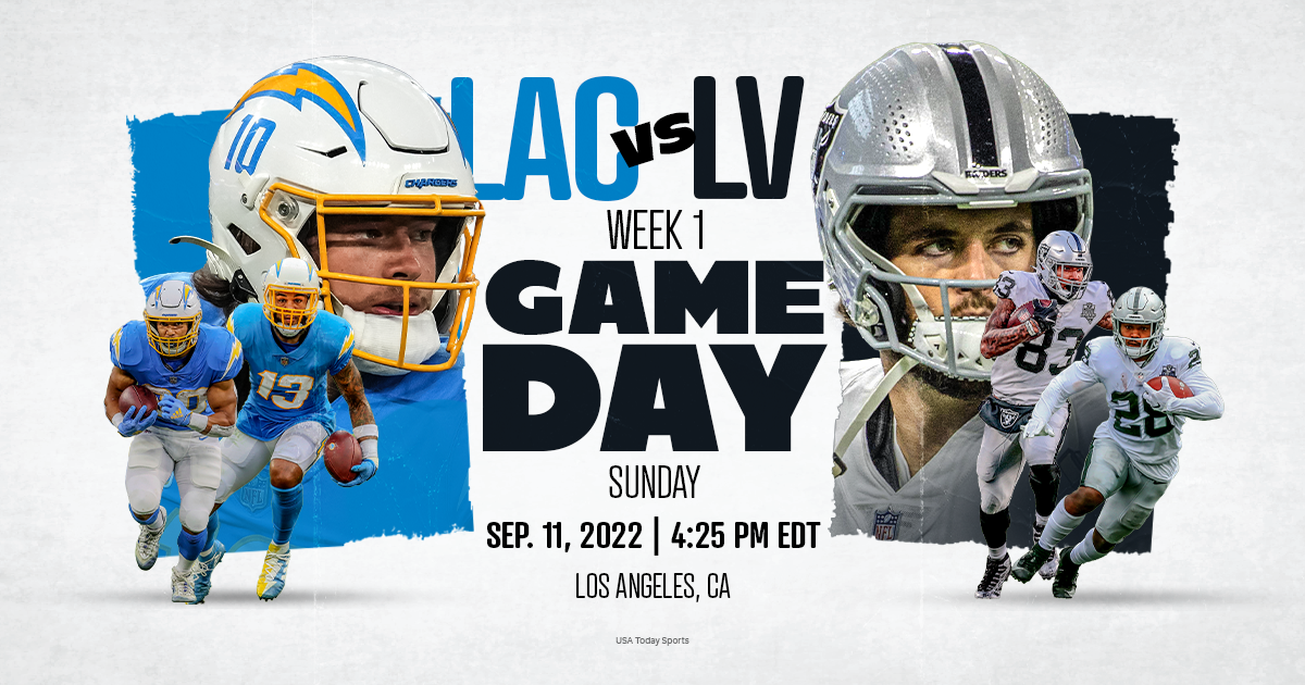 Las Vegas Raiders vs. Los Angeles Chargers, live stream, TV channel, kickoff time, how to watch NFL