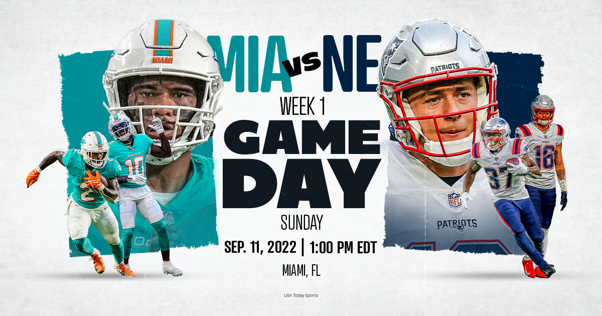 New England Patriots vs. Miami Dolphins, live stream, TV channel, kickoff time, how to watch NFL