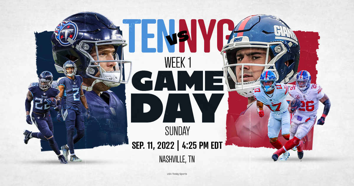 New York Giants vs. Tennessee Titans, live stream, TV channel, kickoff time, how to watch NFL