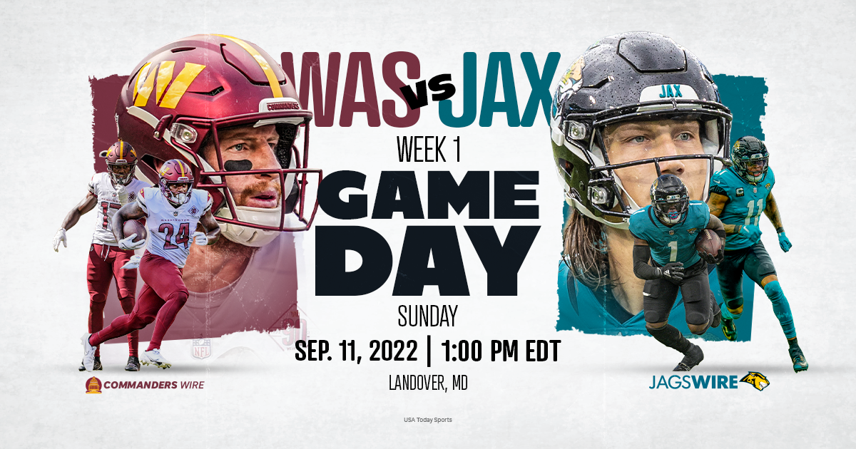 Jacksonville Jaguars vs. Washington Commanders, live stream, TV channel, kickoff time, how to watch NFL