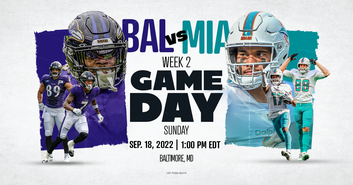 Miami Dolphins vs. Baltimore Ravens, live stream, TV channel, kickoff time, how to watch NFL