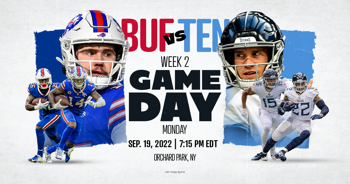 Tennessee Titans vs. Buffalo Bills, live stream, preview, TV channel, kickoff time, how to watch MNF