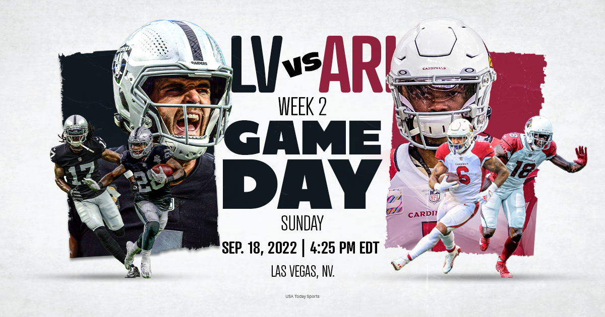 Arizona Cardinals vs. Las Vegas Raiders, live stream, TV channel, kickoff time, how to watch NFL