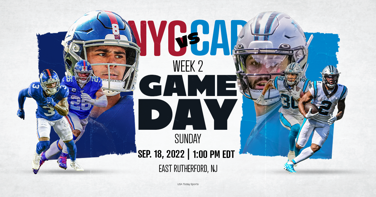 Carolina Panthers vs. New York Giants, live stream, TV channel, kickoff time, how to watch NFL