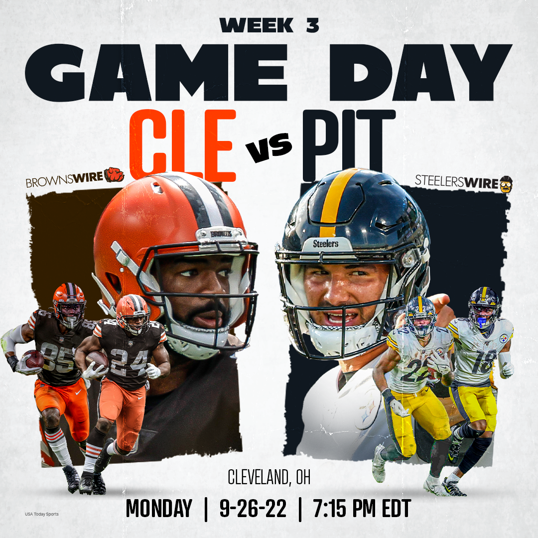 Browns vs. Steelers: How to watch, listen, stream the Week 3 matchup