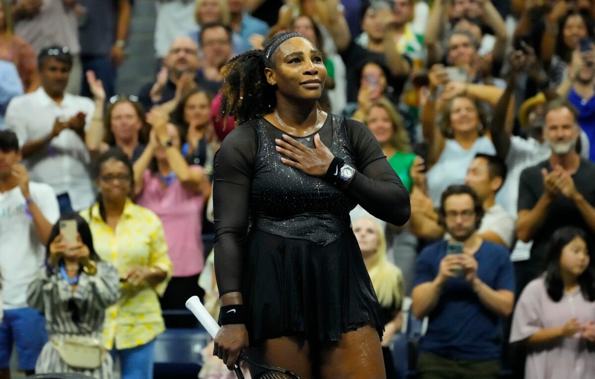 Sports stars shower Serena Williams with praise after her U.S. Open loss