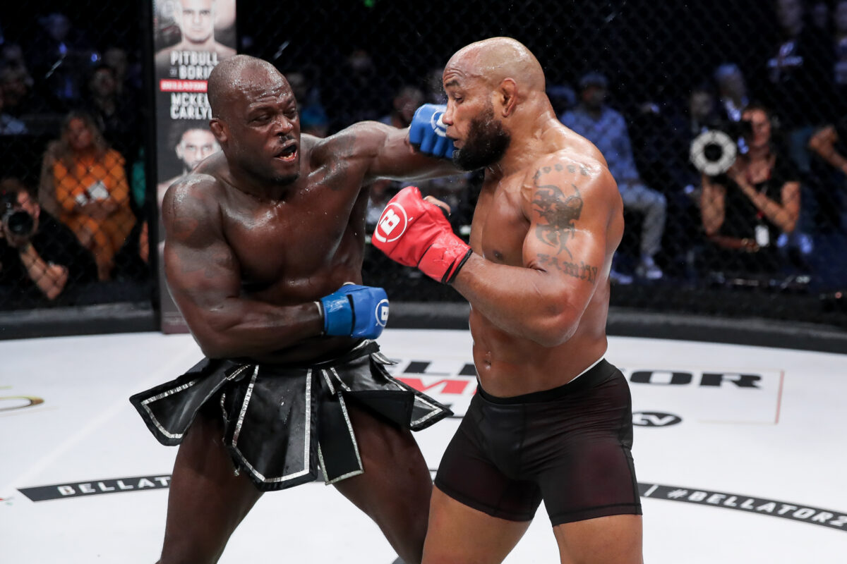 Yoel Romero def. Melvin Manhoef at Bellator 285: Best photos