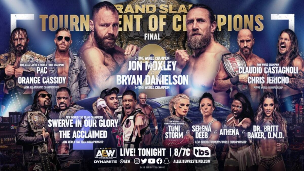 AEW Grand Slam Dynamite results: 5 titles on the line