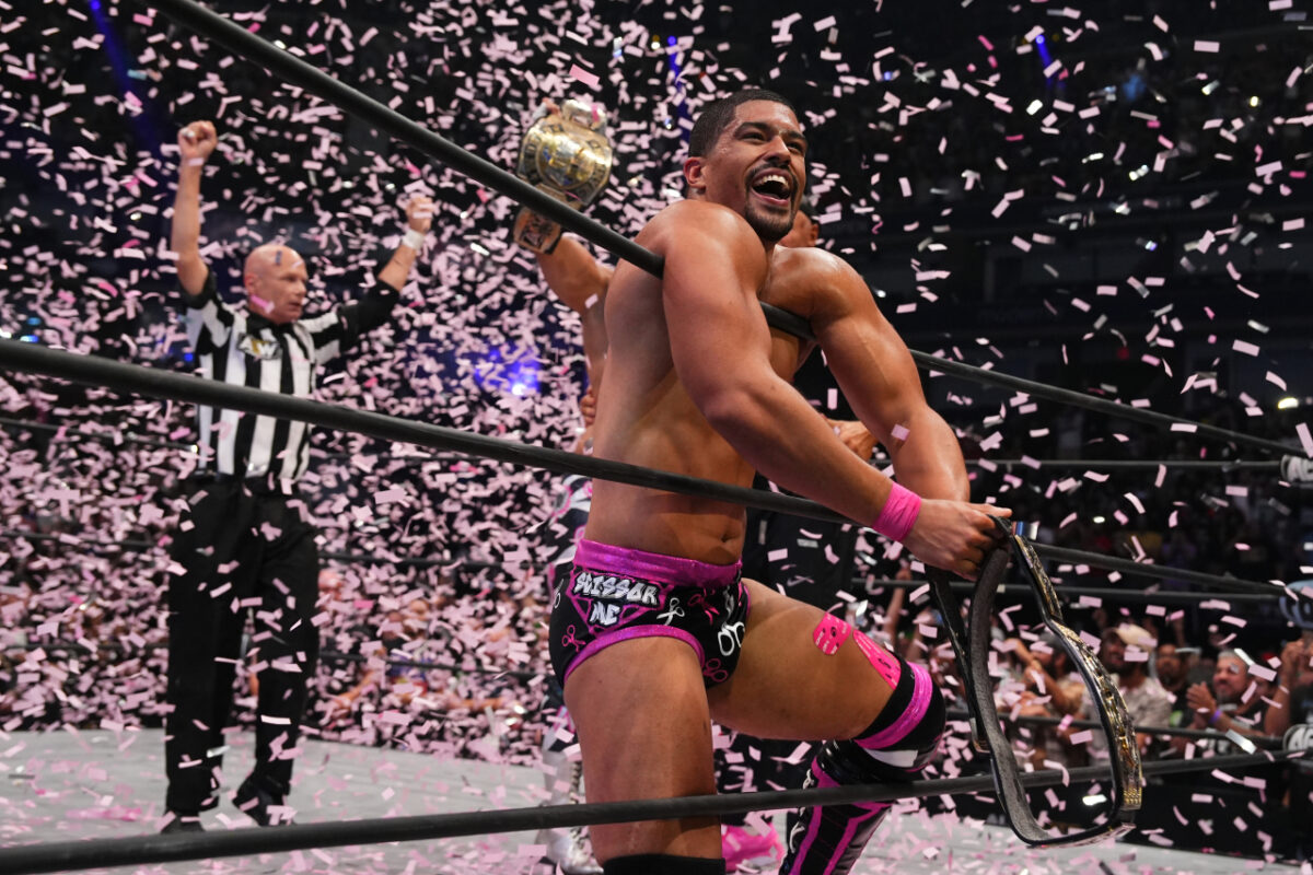 AEW Dynamite Grand Slam: Best photos of The Acclaimed vs. Swerve In Our Glory for the AEW World Tag Team Championship