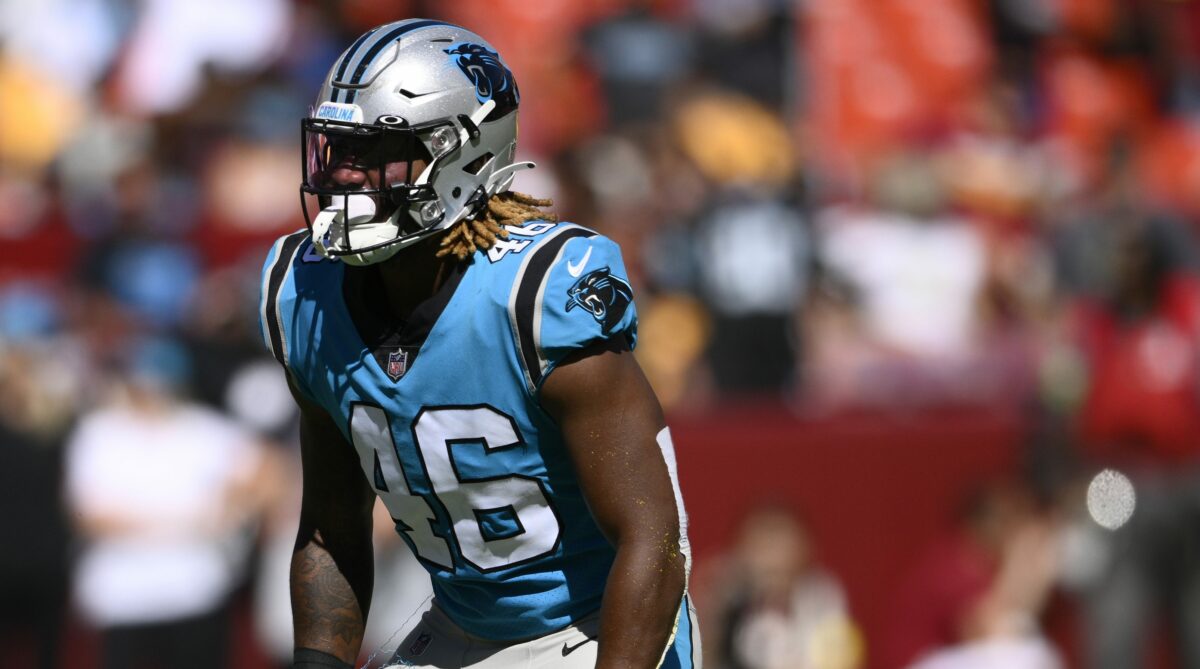Panthers add LB Arron Mosby back to practice squad