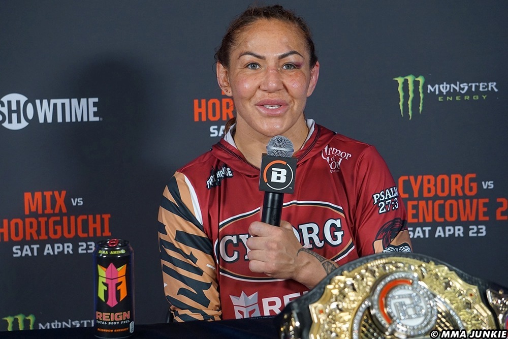 Cris Cyborg says if people want to see her try pro wrestling, ‘I’m gonna do it’