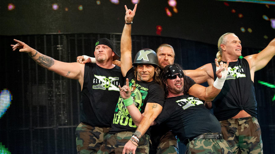Shawn Michaels gives Sean Waltman credit for starting the DX crotch chop