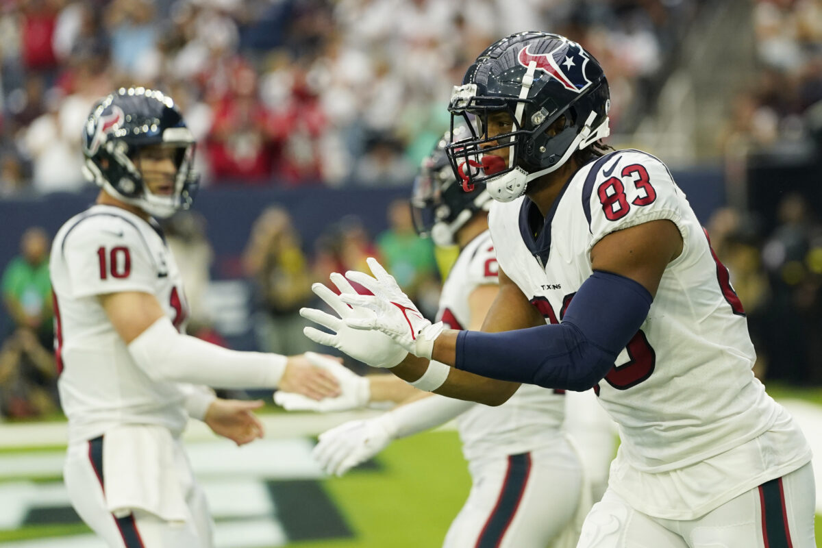 Texans were confident TE O.J. Howard could play away from the ball ahead of Week 1