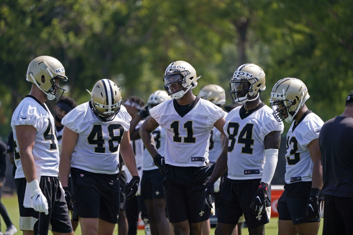 Several Saints players change jersey numbers after roster cuts