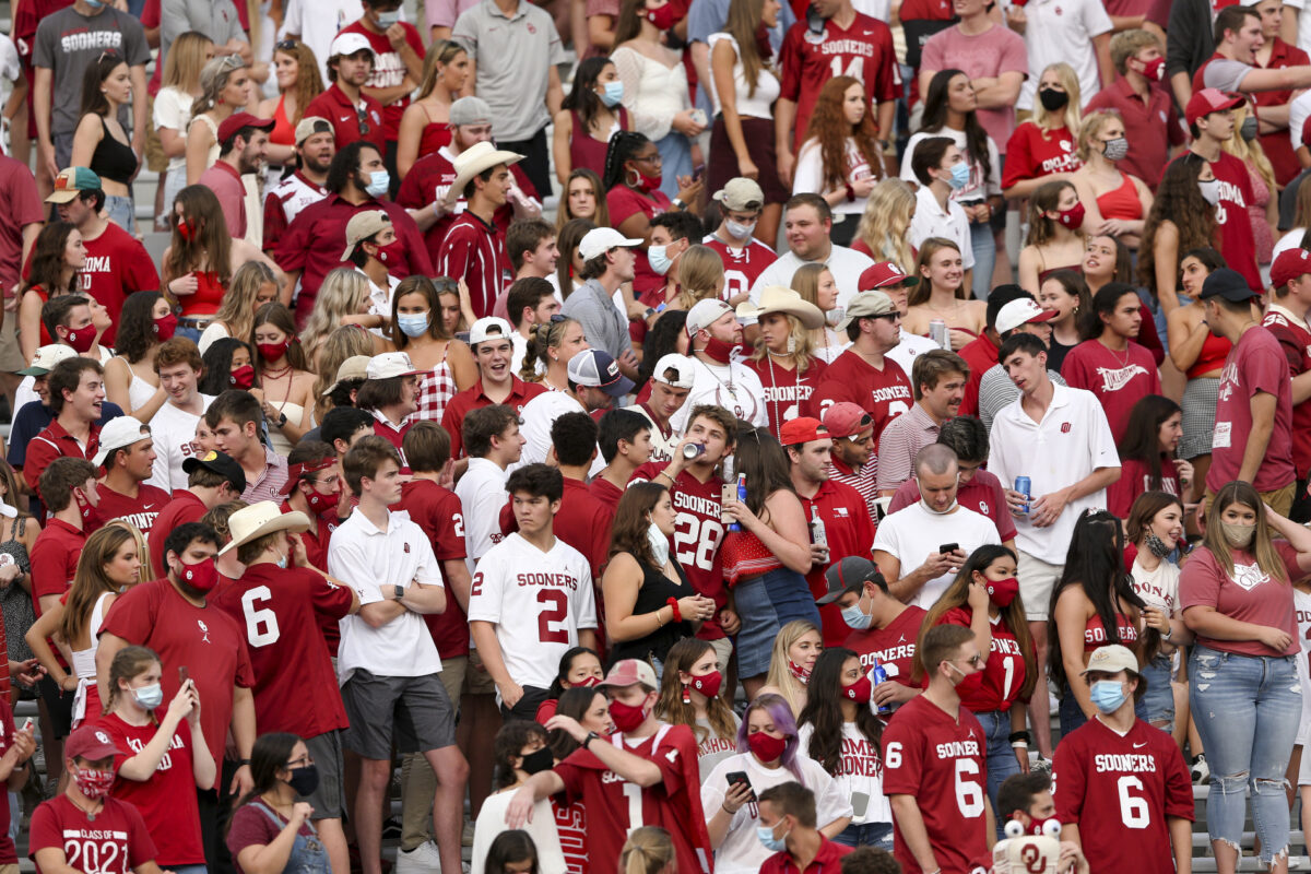 Don’t count out the student section just yet after a blazing hot day Saturday afternoon