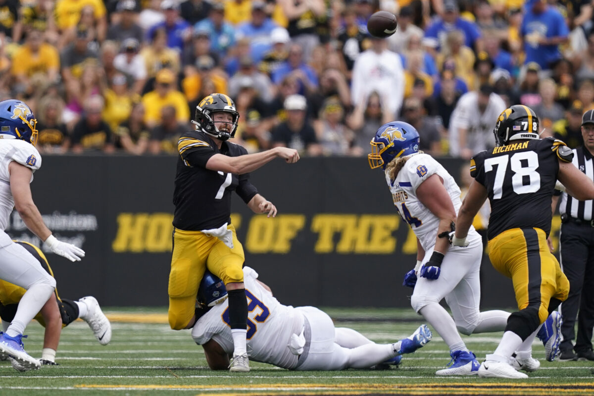 Iowa may have accomplished the unthinkable: Spencer Petras, offense might have gotten worse