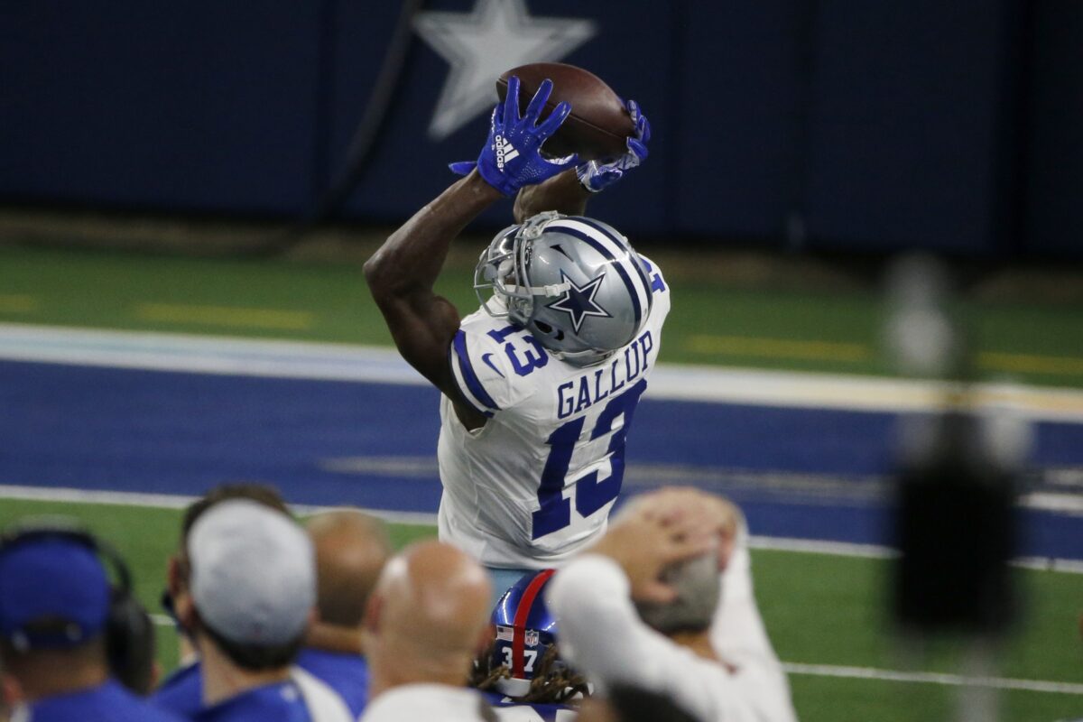 Cowboys WR Michael Gallup held himself out Week 3; aiming for return vs Commanders