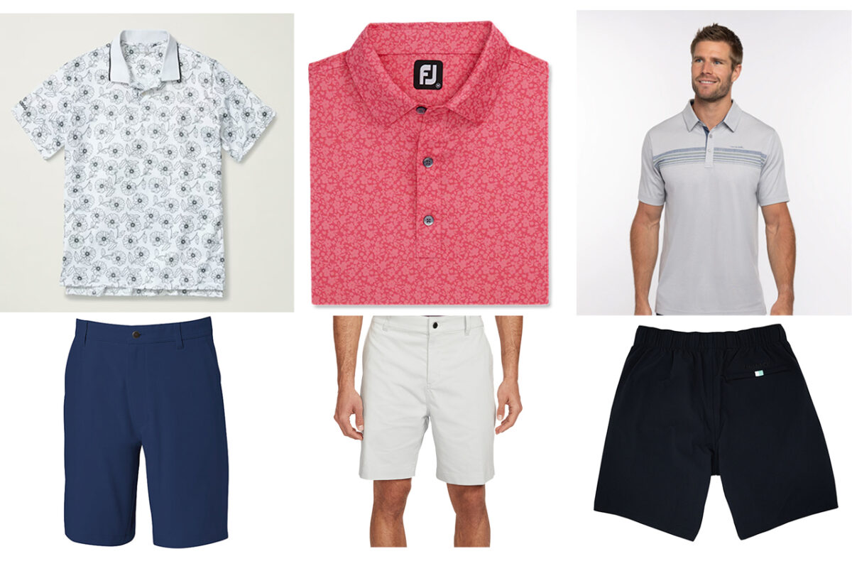 Enjoy the end of summer with our favorite polos, shorts and more