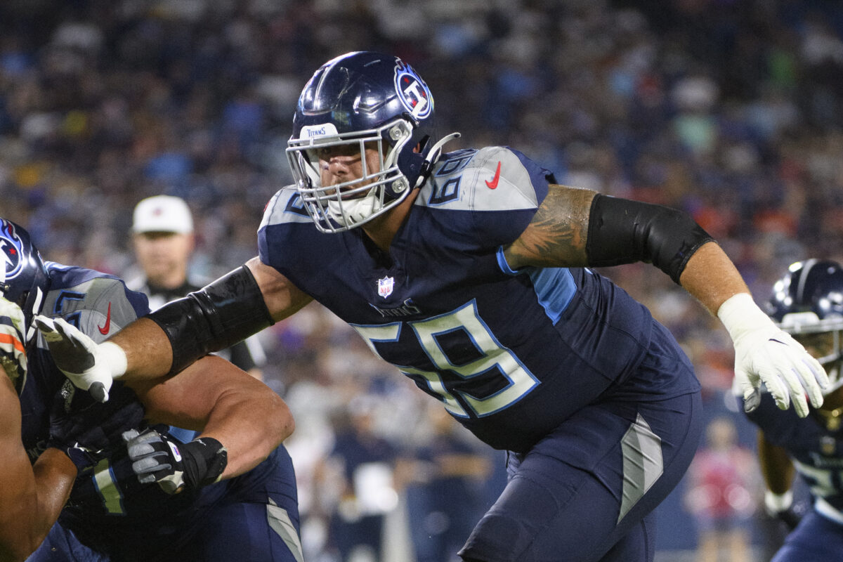 Titans sign Christian DiLauro to practice squad, lose Takkarist McKinley to Rams