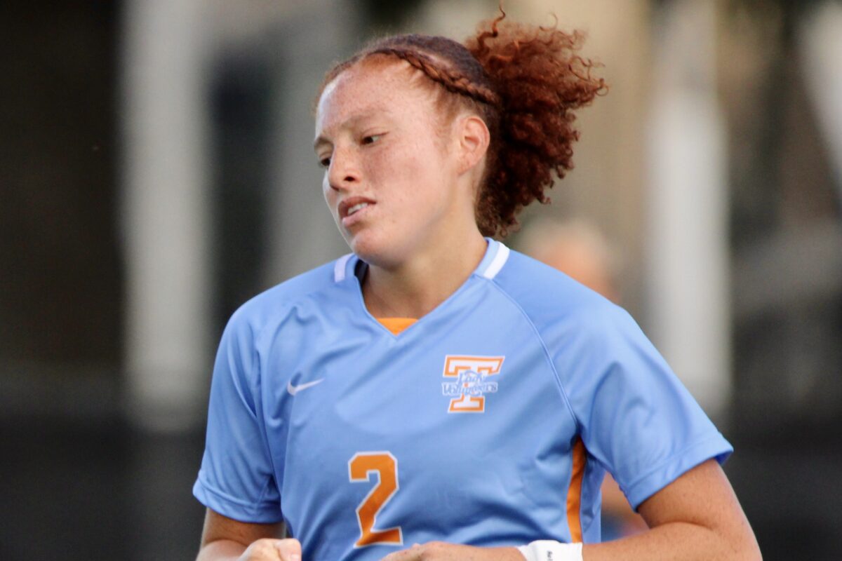 Jaida Thomas second in career goals at Tennessee