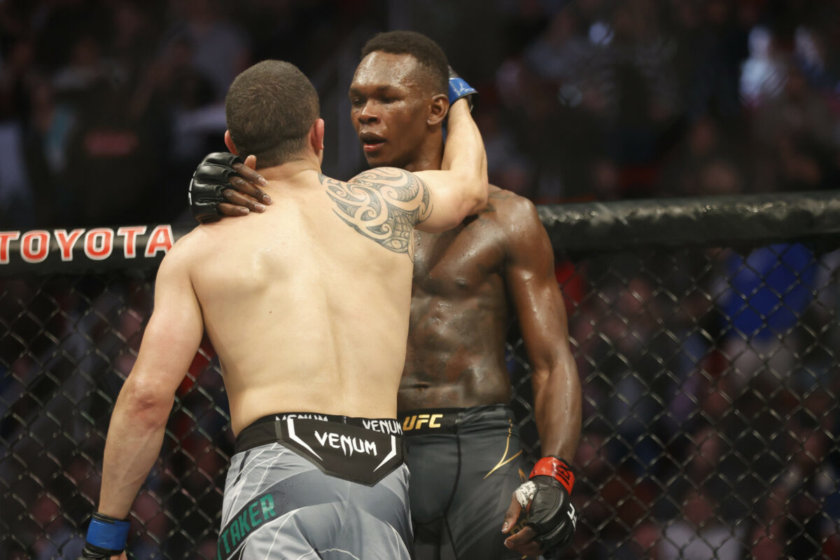 Robert Whittaker defends UFC champ Israel Adesanya’s recent performances: ‘Winning is all that matters’