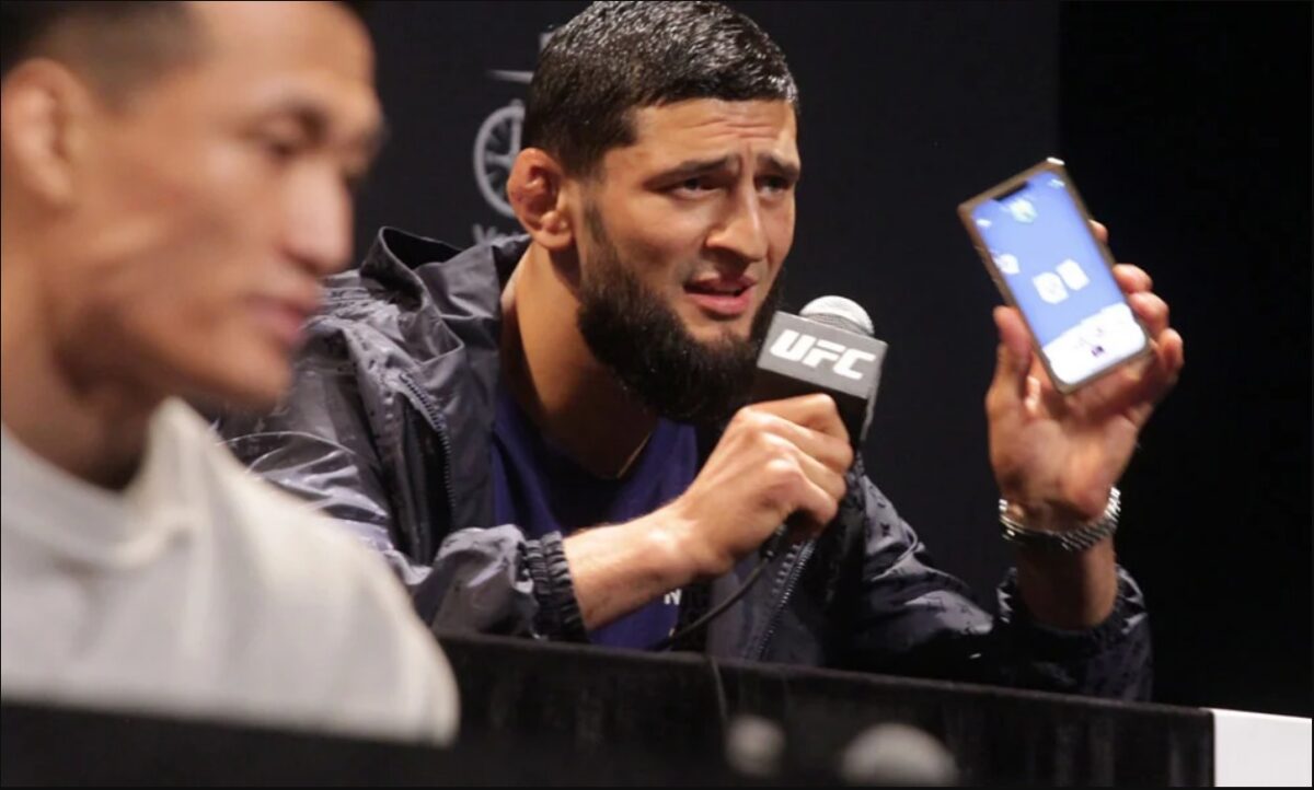 Khamzat Chimaev: Nate Diaz y Kevin Holland recibieron ‘su merecido’ en la pelea en la conferencia de prensa de UFC 279