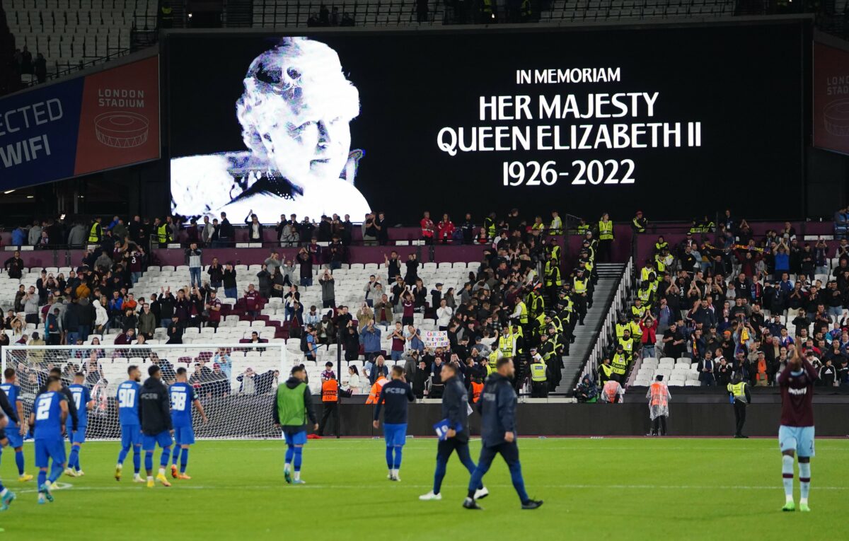 Un fin de semana sin Premier League en honor a la Reina Isabel II