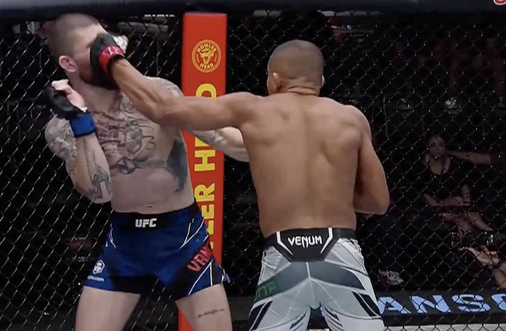UFC Fight Night 210 video: Nikolas Motta scores TKO, pleads for bonus after being ‘broke for 10 years’