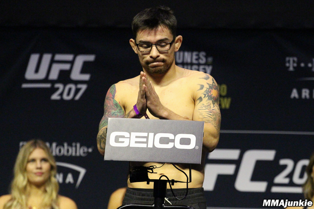 Ray Borg wants his UFC job back: ‘Three straight wins, no hiccups or f*ck ups’