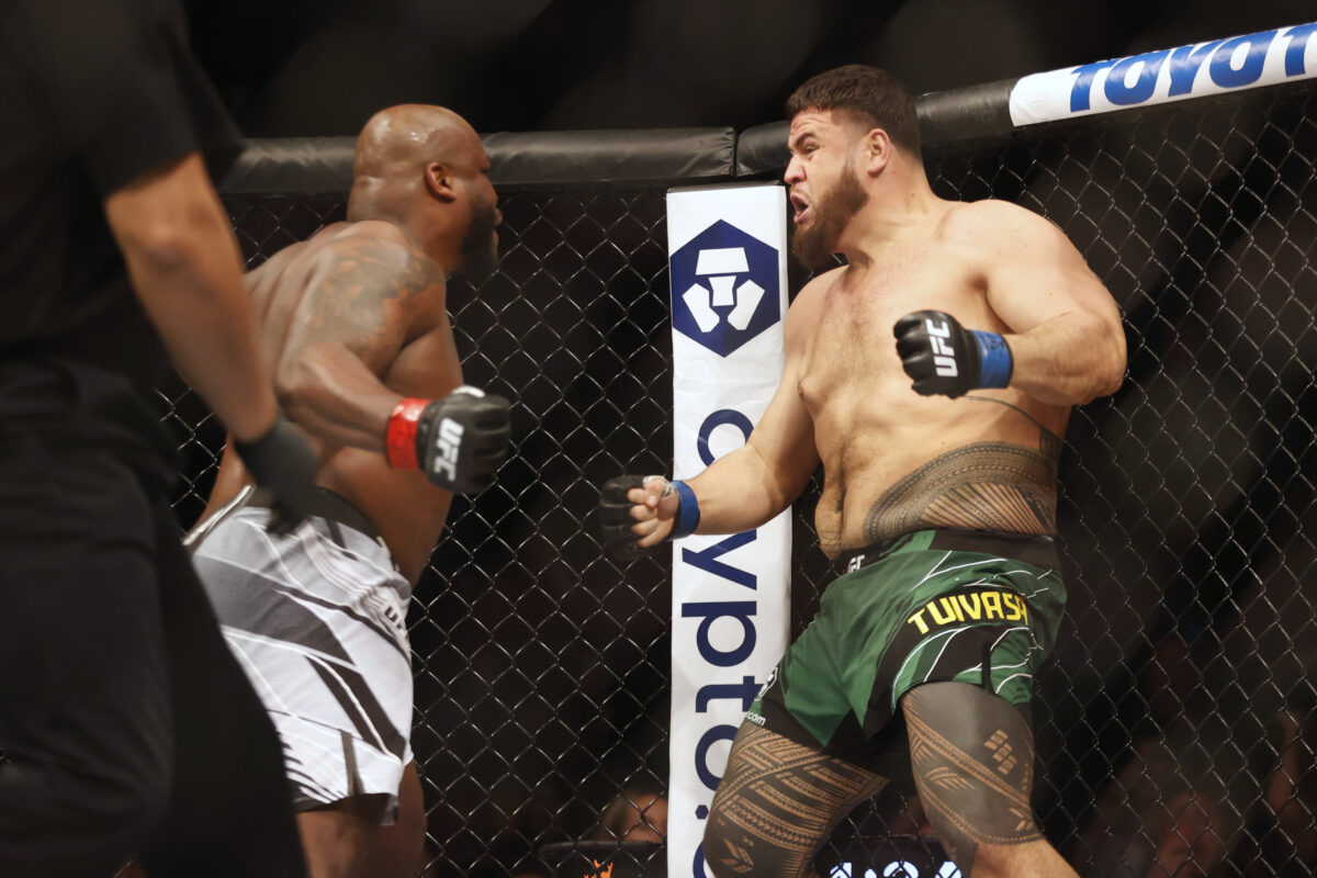 UFC Fight Night 209 free fight: Tai Tuivasa knocks out Derrick Lewis in brutal fashion