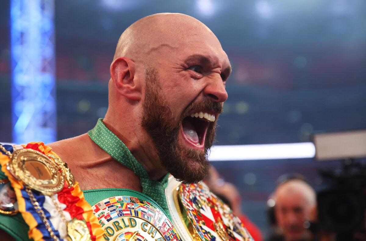 Tyson Fury says he will be ‘ringside’ for Clash at the Castle
