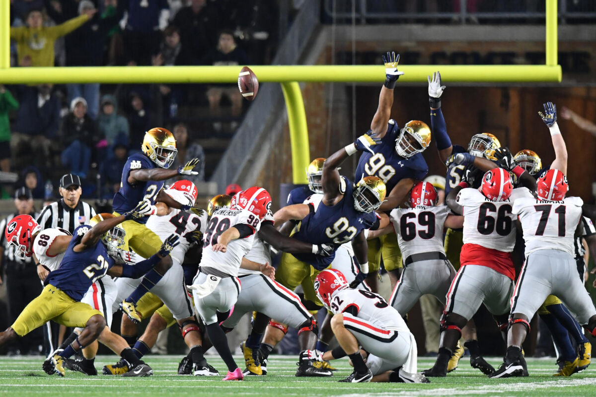 Photos from last time Notre Dame got knocked out of AP Top 25