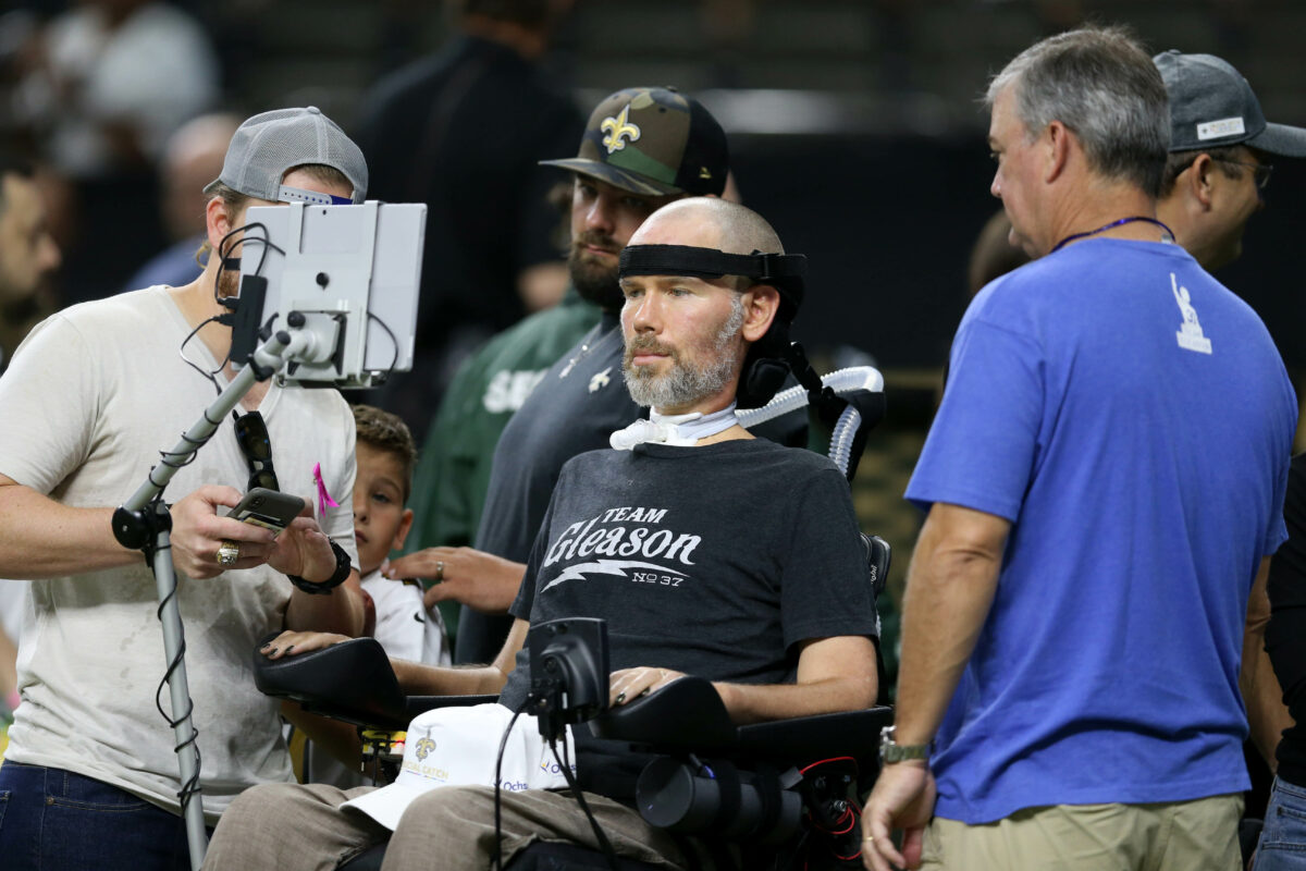 Steve Gleason released from the hospital after pneumonia scare