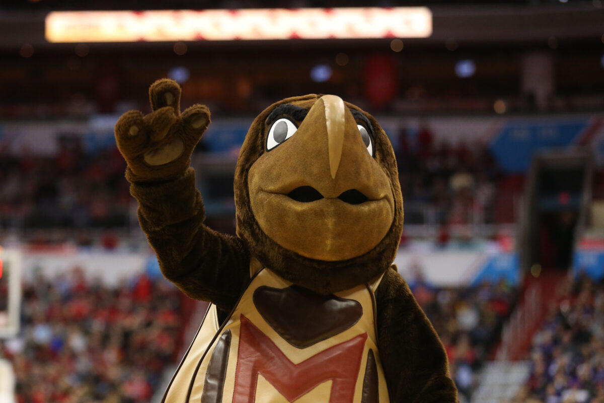 Even Maryland mascot Testudo got knocked over in Terrapins’ loss to Michigan