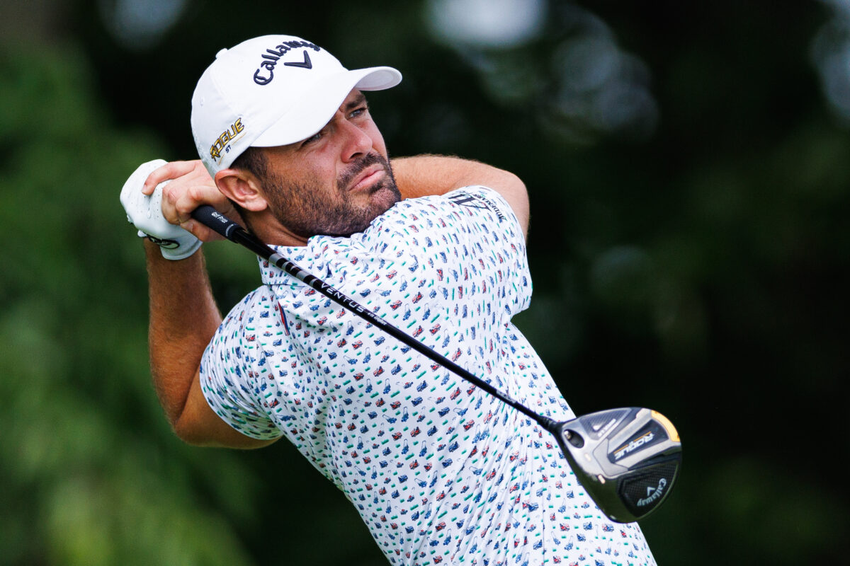 Wesley Bryan had two 7 irons in his bag at Sanderson Farms Championship Monday qualifying, hit with four-stroke penalty