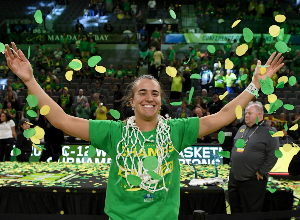 Sabrina Ionescu was the logical choice to be guest picker on GameDay