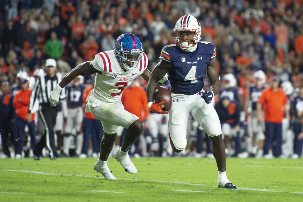 Auburn is a two-touchdown underdog against Ole Miss
