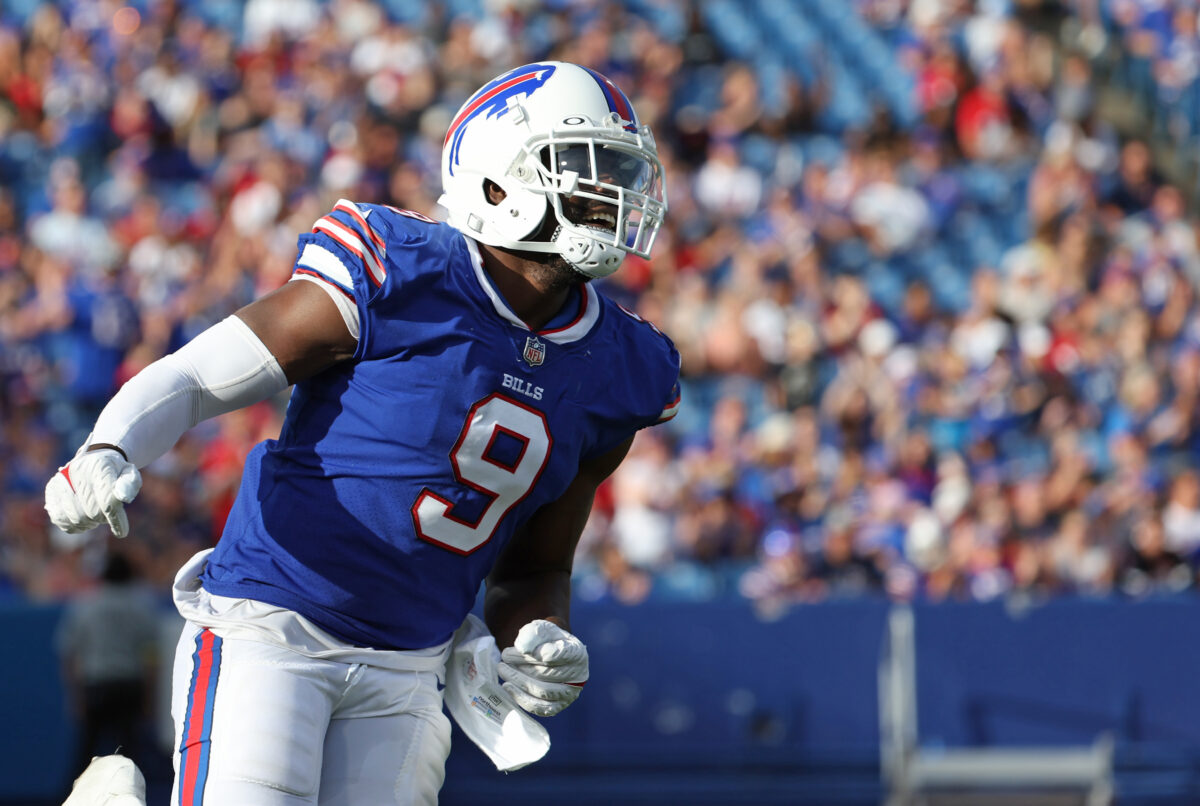 Bills release LB Andre Smith, who saw his suspension just end