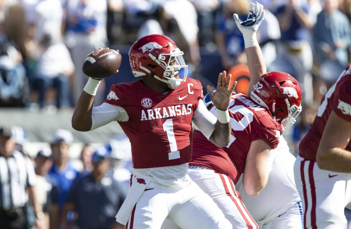 Arkansas back to getting votes in USA TODAY Sports Coaches Poll