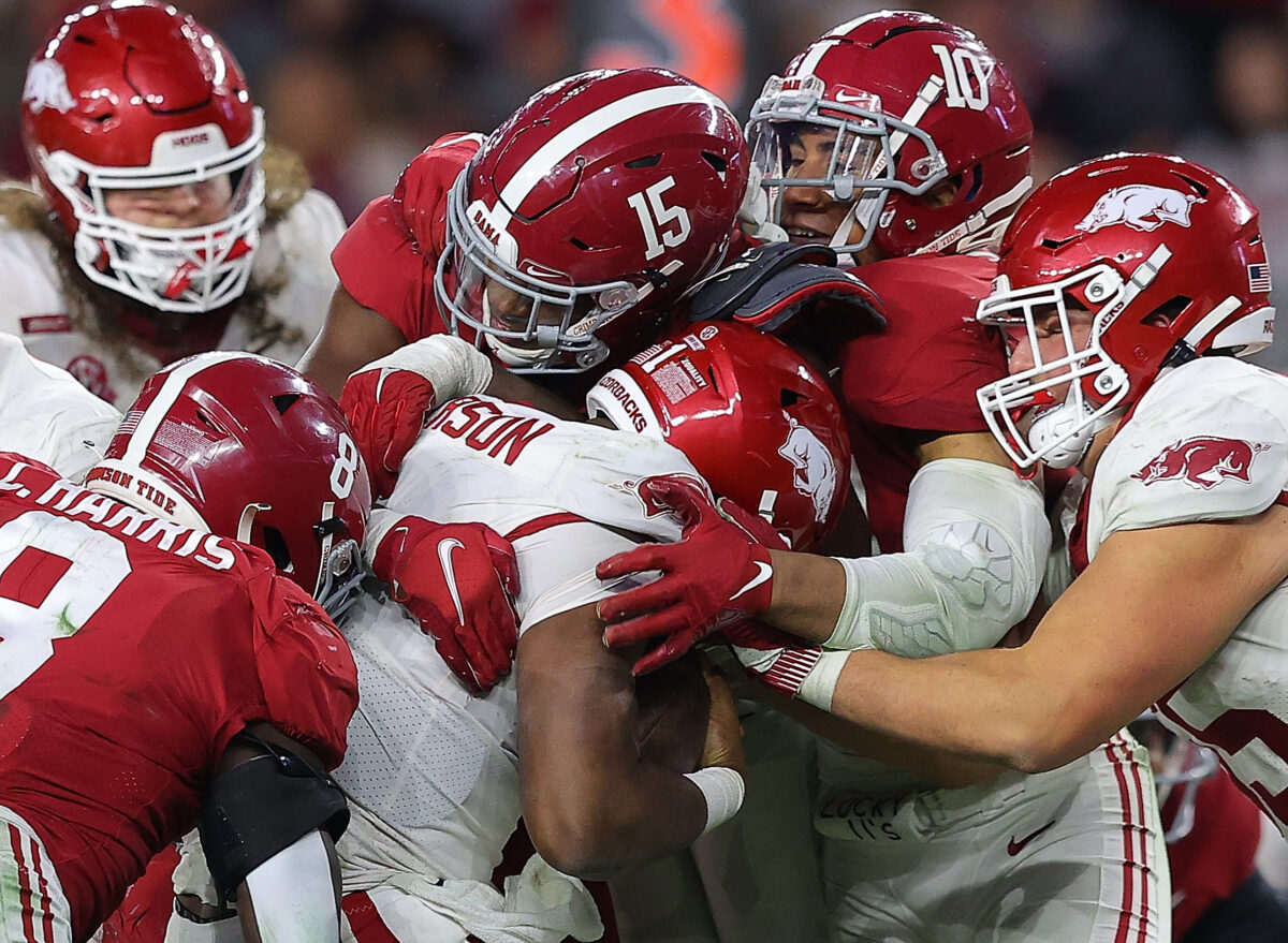 Alabama-Arkansas was the most watched Week 5 CFB game